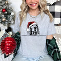 Xmas Tshirt Cocker Spaniel Dog Christmas T Shirt Santa Hat Design Xmas TShirt Holiday Season Shirt For Men Women Kids Graphic Tee – Aesthetic Look · Trending Graphic Apparel