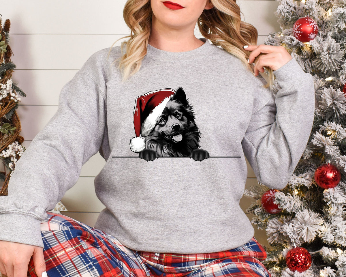 Xmas Sweatshirt Swedish Lapphund Dog Christmas Sweater Xmas Jumper Day Santa Hat For Men Women Kids Sweatshirt – Aesthetic Look · High-Quality Print