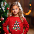 Kids Xmas Jumper Saint Bernard Dog Kids Xmas Gifts Childrens Xmas Sweater Kids Christmas Sweatshirt Childs Xmas Shirt Sweatshirt – Aesthetic Look · Perfect For Daily Wear
