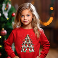Kids Christmas Jumper Beagle Dog Kids Xmas Gift Childrens Xmas Sweater Kids Christmas Sweatshirt Childs Xmas Tree 2 Sweatshirt – Premium Graphic · Perfect For Daily Wear
