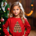 Kids Christmas Jumper Chow Chow Dog Kids Xmas Gift Childrens Xmas Sweater Kids Christmas Sweatshirt Childs Xmas Tree 2 Sweatshirt – Aesthetic Look · Perfect For Daily Wear