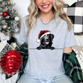 Xmas Tshirt FlatCoated Retriever Dog Christmas T Shirt Santa Hat Design Xmas TShirt Holiday Season Shirt For Men Women Kids Graphic Tee – Fan Favorite · Trending Graphic Apparel