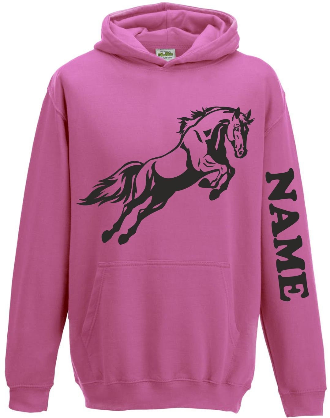 horse riding gifts for girls horse hoodies for girls horse riding gifts horse print personalised hoodies for kids horse hoody childrens Hoodie – Premium Graphic · Must-Have Style