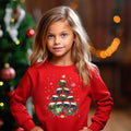 Kids Xmas Jumper Staffordshire Bull Terrier Dog Kids Xmas Gifts Childrens Xmas Sweater Kids Christmas Sweatshirt Childs Xmas Shirt Sweatshirt – Warm & Stylish · Perfect For Daily Wear