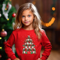 Kids Christmas Jumper Basset Hound Dog Kids Xmas Gift Childrens Xmas Sweater Kids Christmas Sweatshirt Childs Xmas Tree 2 Sweatshirt – Premium Graphic · Top Pick For Any Outfit