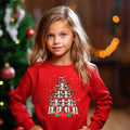 Kids Christmas Jumper Jack Russell Terrier Dog Kids Xmas Gift Childrens Xmas Sweater Kids Christmas Sweatshirt Childs Xmas Tree 2 Sweatshirt – Aesthetic Look · Top Pick For Any Outfit