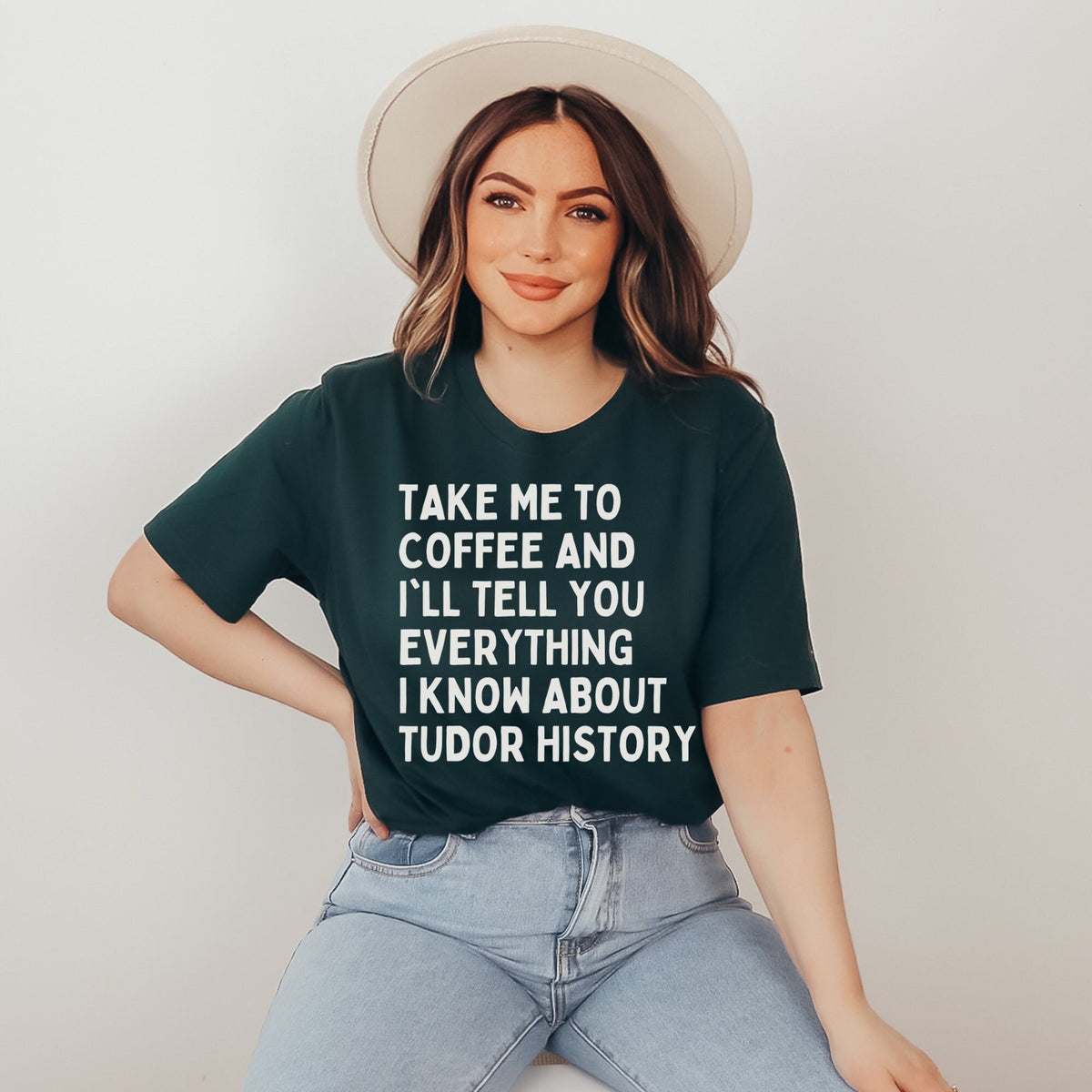 Tudor History Tee Shirt for Coffee Lover Who Loves English History 16th Century British History Shirt for History or Social Studies Teacher Graphic Tee – Feel-Good Design · Trending Graphic Apparel