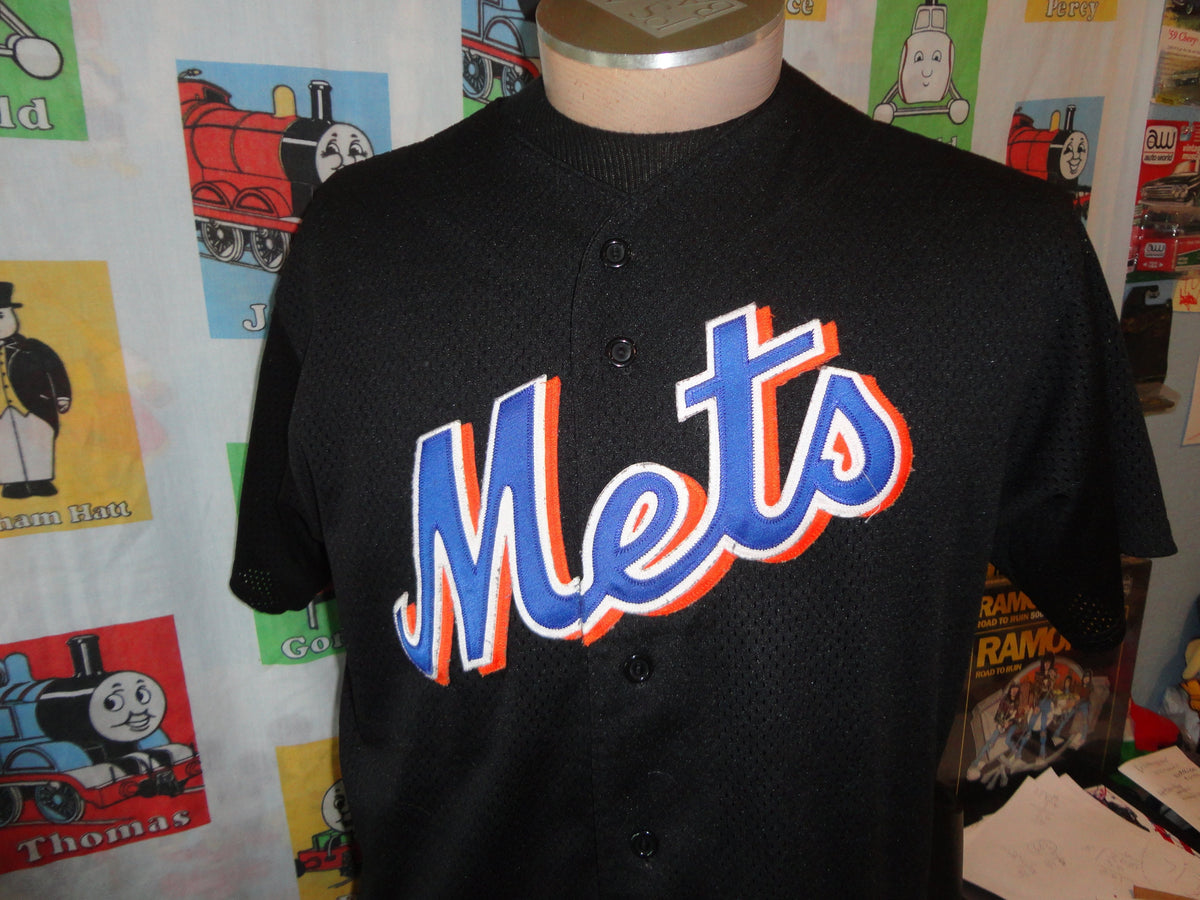 Vintage New York Mets MLB Stitched Black Jersey L Jersey – Cozy Vibes · Top Pick For Any Outfit