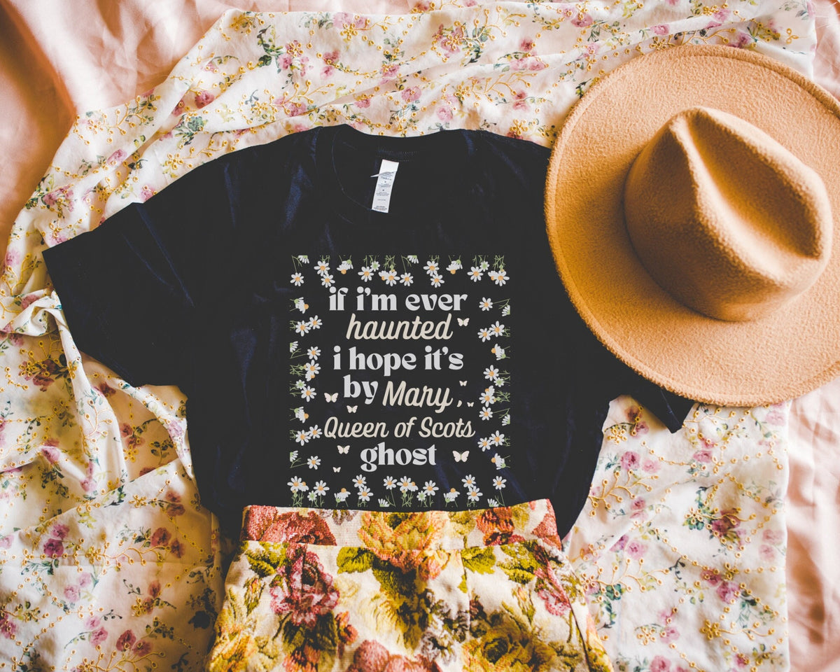 Mary Queen of Scots History Tee Shirt Gift for History Professor Who Loves Flowers Scottish History Funny History Major Graduation Gift Graphic Tee – Premium Graphic · Trending Graphic Apparel