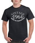 60th Birthday Gifts For Dad T Shirt Top Shirt Present Sixty Vintage Year 1964 Aged To Perfection Funny 60 Years Old Tee Graphic Tee – Aesthetic Look · Must-Have Style