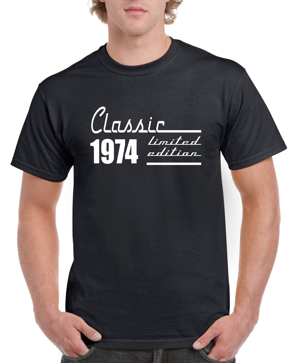 Mens 50th Birthday Gifts For Dad T Shirt Top Shirt Gift Present Fifty Classic 1974 Limited Edition Funny 50 Years Old Tee Graphic Tee – Cozy Vibes · Great Gift For Fans