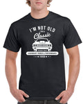 Mens 65th Birthday T Shirt Top Shirt Gift Present Sixty Five Im Not Old Im A Classic 65 Year Old Funny 1959 Tee Graphic Tee – Easygoing Wear · High-Quality Print