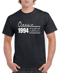 Mens 30th Birthday Gifts For Dad TShirt Top Shirt Gift Present Thirty Classic 1994 Limited Edition Funny 30 Years old Tee Graphic Tee – Bold Style · Perfect For Daily Wear