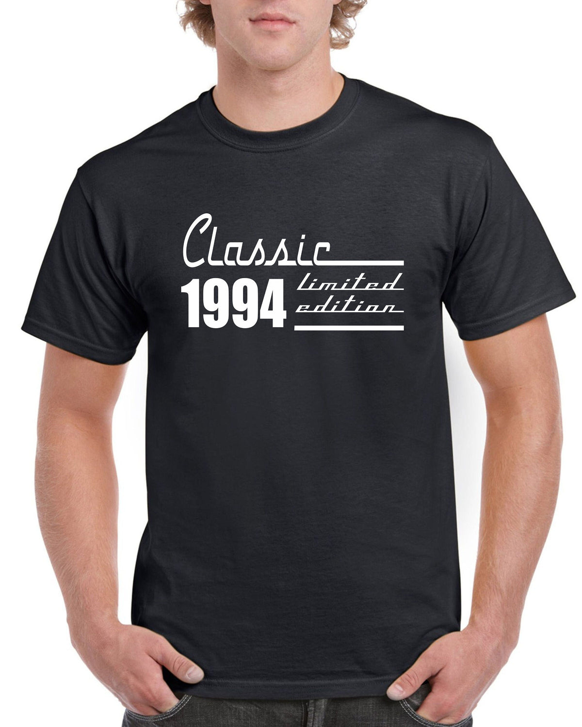 Mens 30th Birthday Gifts For Dad TShirt Top Shirt Gift Present Thirty Classic 1994 Limited Edition Funny 30 Years old Tee Graphic Tee – Bold Style · Perfect For Daily Wear