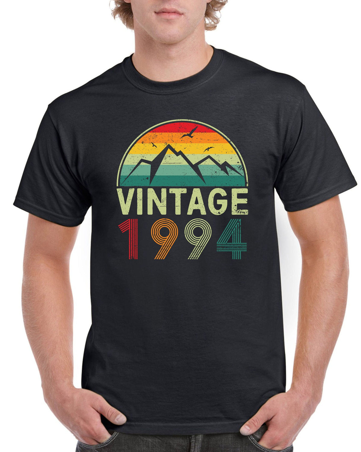 30th Birthday TShirt Gifts Presents For Dad Mens Cotton Tshirts Vintage 1994 30 Years Old Gift Graphic Tee – Bold Style · Must-Have Style
