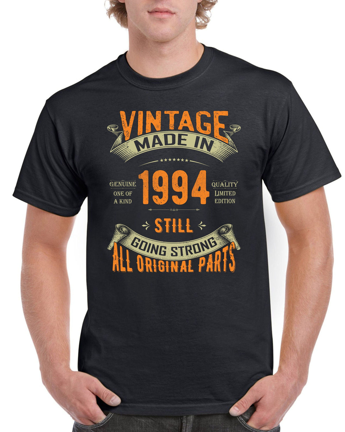 30th Birthday TShirt Gifts Presents For Dad Mens Cotton Tshirts Vintage Made In 1994 30 Years Old Gift Graphic Tee – Bold Style · Perfect For Daily Wear