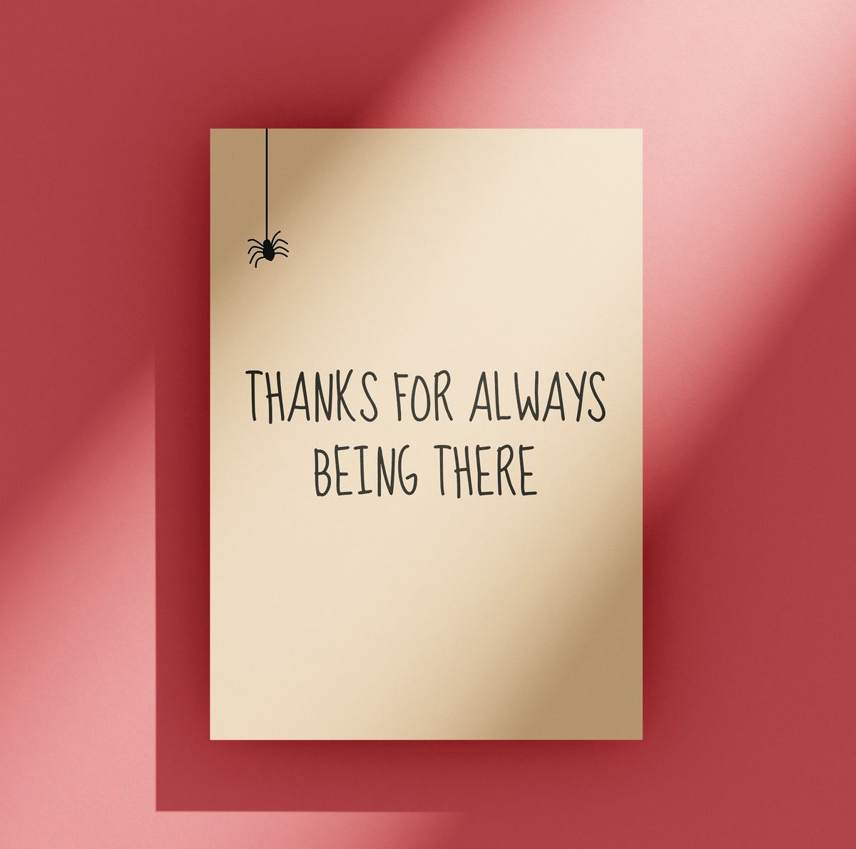 Printable Thank You Card for Loved One Romantic Card Digital Download Last Minute Valentine Card Thanks For Always Being There Graphic Tee – Aesthetic Look · Perfect For Daily Wear