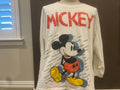 Vintage 9039s Mickey Mouse Disney White Longsleeve Shirt Size XL Graphic Tee – Feel-Good Design · Must-Have Style
