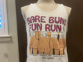 Vintage 9039s Bare Buns Fun Run West White Tank Top Size L Tank Top – Cozy Vibes · Trending Graphic Apparel