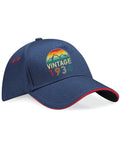 90th Birthday Hat 90 Years Old Born In 1934 5 Panel Cotton Cap Sandwich Peak Vintage 1934 Graphic Tee – Soft Feel · High-Quality Print
