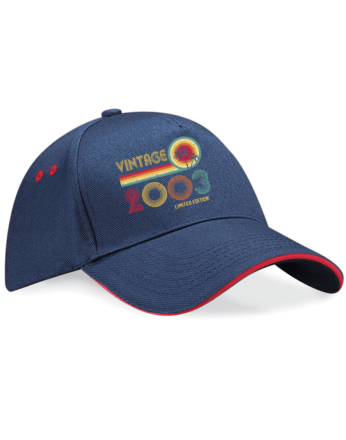 21st Birthday Hat 21 Years Old Born In 2003 Gifts 5 Panel Cotton Cap Sandwich Peak Vintage 2003 Limited Edition Graphic Tee – Cozy Vibes · Top Pick For Any Outfit