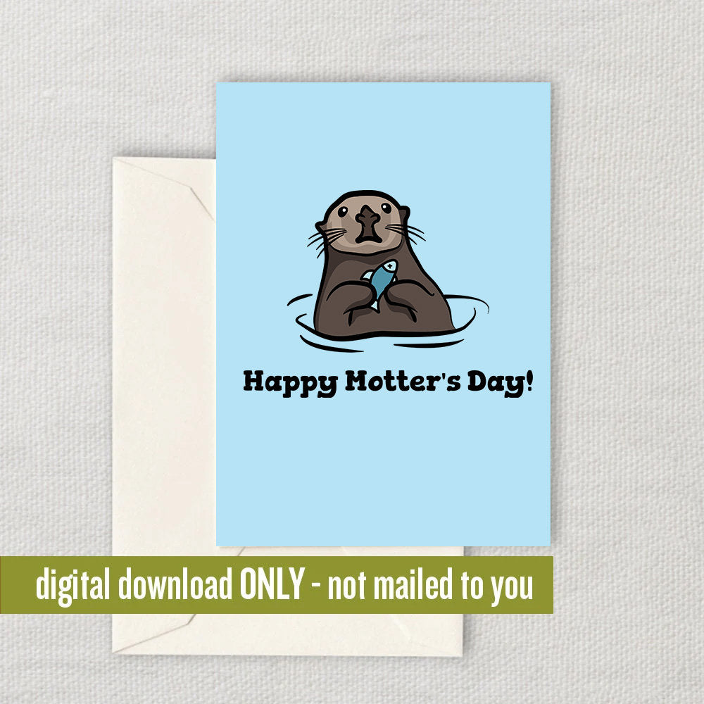 Funny Mother Printable Card Mother39s Day Card Mom Card Mother Printable Instant Download Digital Card Happy Motter39s Day Graphic Tee – Bold Style · Trending Graphic Apparel