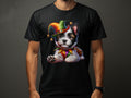 Cairn Terrier Dog Pup Jester Hat Design Dog Lover Gifts Present For Mans Best Friend Pet Gift Dog Design T Shirt Hoodie Sweatshirt Hoodie – Premium Graphic · Great Gift For Fans