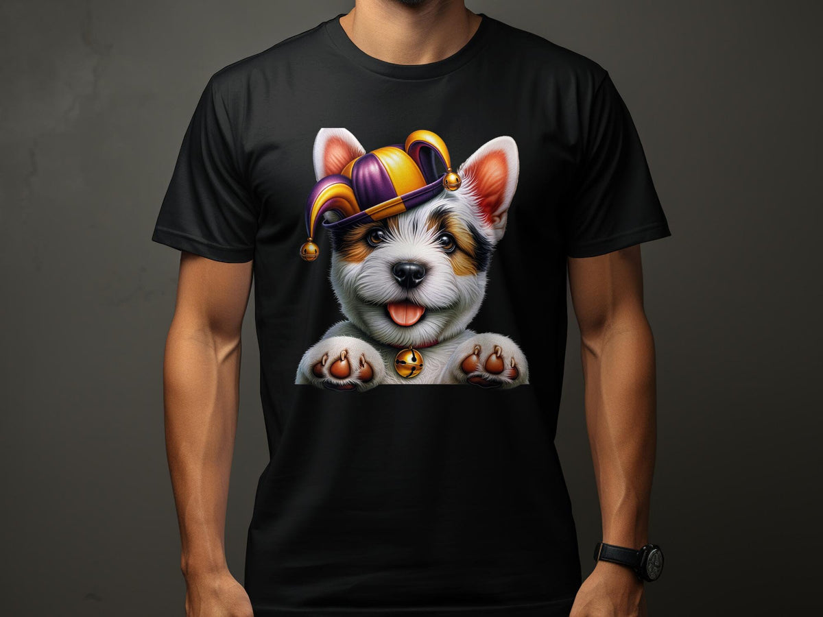 Norwich Terrier Dog Pup Jester Hat Design Dog Lover Gifts Present For Mans Best Friend Pet Gift Dog Design T Shirt Hoodie Sweatshirt Hoodie – Bold Style · Perfect For Daily Wear