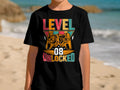 8th Birthday Kids Gaming Level Unlocked TShirt Hoodie Sweatshirt for Age 8 Years Old Colorful Retro Gamer Apparel Hoodie – Soft Feel · High-Quality Print