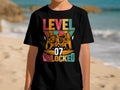 7th Birthday Kids Gaming Level Unlocked TShirt Hoodie Sweatshirt for Age 7 Years Old Colorful Retro Gamer Apparel Hoodie – Cozy Vibes · Top Pick For Any Outfit