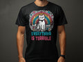 Cute Cat TShirt Everything Is Terrible Rainbow and Hearts Graphic Tee Unisex Apparel Graphic Tee – Aesthetic Look · Top Pick For Any Outfit