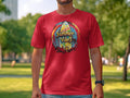Summer Vibes Surfboard TShirt for Men and Women Tropical Beach Graphic Tee Colorful Surfing Shirt Graphic Tee – Bold Style · Great Gift For Fans