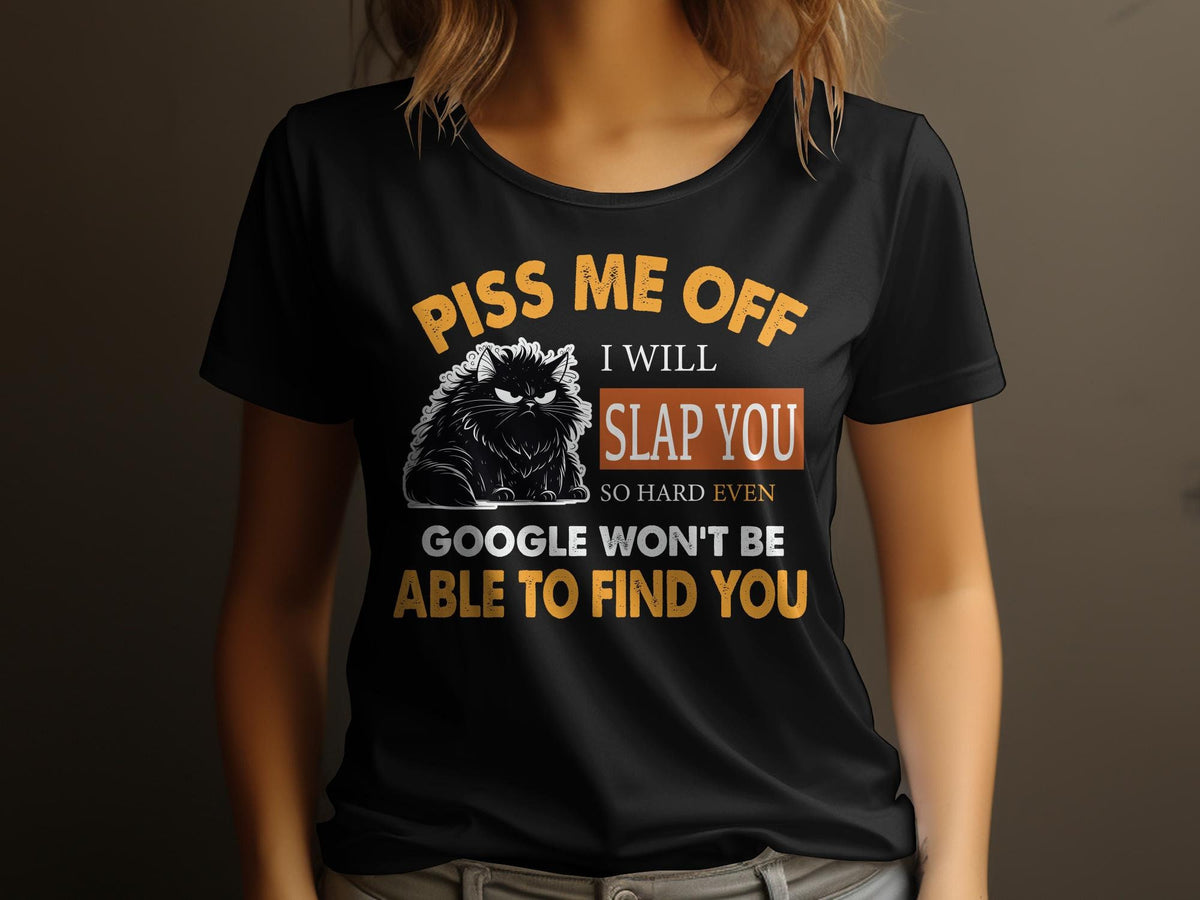 Angry Cat TShirt Funny Slap Quote Hilarious Cat Lover Gift Unisex Graphic Tee Womens Tee Graphic Tee – Fan Favorite · Perfect For Daily Wear