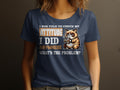 Funny Cat TShirt Attitude Check Cat with Coffee Humorous Cat Lover Gift Graphic Tee Womens Tee Graphic Tee – Premium Graphic · Trending Graphic Apparel