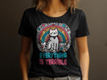 Cute Cat Tshirt Everything is Terrible Rainbow Heart Cat Lover GiftWomens Tee Graphic Tee – Feel-Good Design · Top Pick For Any Outfit