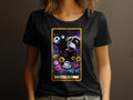 Spill the Tea Tarot Card TShirt Skeleton Pouring Tea Astrology Floral Tee Unique Graphic Art Shirt Womens Tee Graphic Tee – Everyday Comfort · High-Quality Print