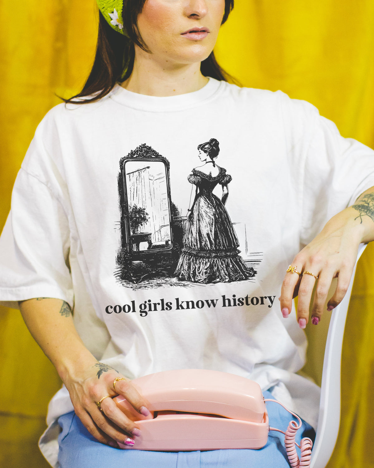 Funny Womens History Tee Shirt for Friend Who Loves History Cool Girls Know History Social Studies Gift for History Major Graduation Gift Graphic Tee – Aesthetic Look · Top Pick For Any Outfit
