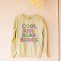 Cute Reading Teacher Sweatshirt for Kindergarten Teacher or Elementary Principal Cool Kids Read Books Adorable Y2K Crewneck Book Lover Sweatshirt – Easygoing Wear · Top Pick For Any Outfit