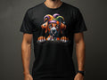 Cute Rhodesian Ridgeback Dog Pup in Jester Hat TShirt Funky Puppy Graphic Tee Colorful Pet Lover Gift Unisex Animal Apparel Graphic Tee – Warm & Stylish · Trending Graphic Apparel