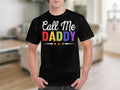 Daddy TShirt Fathers Day Gift Birthday TShirt Daddy Shirt Colorful Daddy Tee Fathers Day Shirt Birthday Gift for Dad Graphic Tee – Easygoing Wear · Perfect For Daily Wear