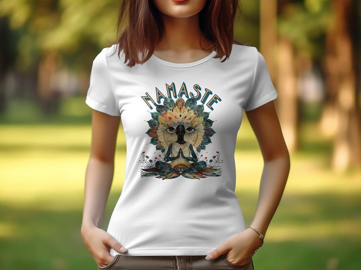 Women Yoga Design TShirt Zen Tee Namaste Yoga Shirt Meditation Yoga Top Spiritual Women Tee Mantra Zen TShirt 14 Graphic Tee – Warm & Stylish · High-Quality Print