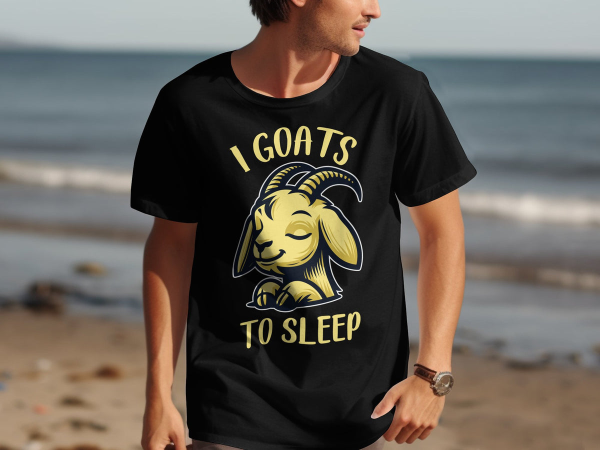 Funny Goat TShirt Cute Lazy Animal Shirt I Goats to Sleep Graphic Tee Relaxed Goat Cartoon TShirt Animal Lover Gift Graphic Tee – Everyday Comfort · Must-Have Style