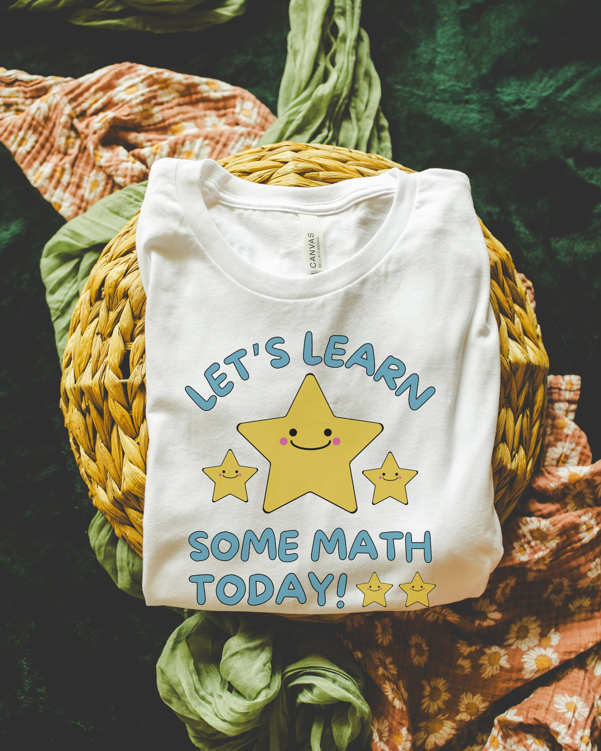 Adorable Math Teacher Tee Shirt for First Grade Teacher Let39s Learn Some Math Today Cute Math Major Graduation Gift 90s Aesthetic Math T Graphic Tee – Easygoing Wear · Trending Graphic Apparel