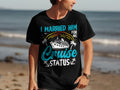 I Married Him Cruise TShirt Cute Cruise Holiday TShirt Fun Vacation Tee Unique Cruise Gift Perfect for Sea Adventures Graphic Tee – Premium Graphic · High-Quality Print