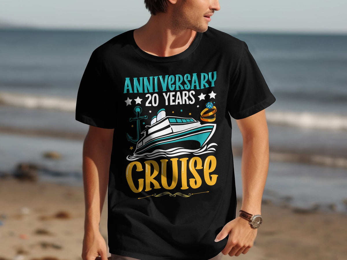 Anniversary Cruise TShirt Unique Cruise Holiday Tee Gift for Cruise Lovers Perfect for Cruise Vacation Nautical Themed Shirt Graphic Tee – Soft Feel · Great Gift For Fans