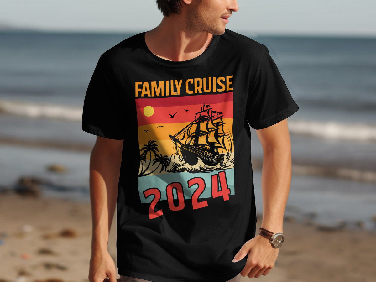 Family Cruise 2024 TShirt Cruise Ship Vacation Tee Tropical Family Vacation Shirt Cruise Holiday Gift Ocean Adventure Shirt Graphic Tee – Fan Favorite · High-Quality Print