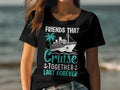 Friends That Cruise Together Last Forever Womens Ladyfit Cruise TShirt Fun Cruise Holiday Tee Perfect Cruise Vacation Shirt Graphic Tee – Premium Graphic · Perfect For Daily Wear