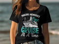 Making Memories Cruise TShirt One Cruise At A Time Perfect Womens Ladyfit Tee Great for That Cruise Holiday Travel Shirt Graphic Tee – Everyday Comfort · Perfect For Daily Wear