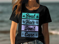 Cruise Vacation TShirt Womens Ladyfit Tee Perfect for Cruise Vacation Nautical Theme Boat Hair Dont Care Holiday Outfit Graphic Tee – Everyday Comfort · Trending Graphic Apparel