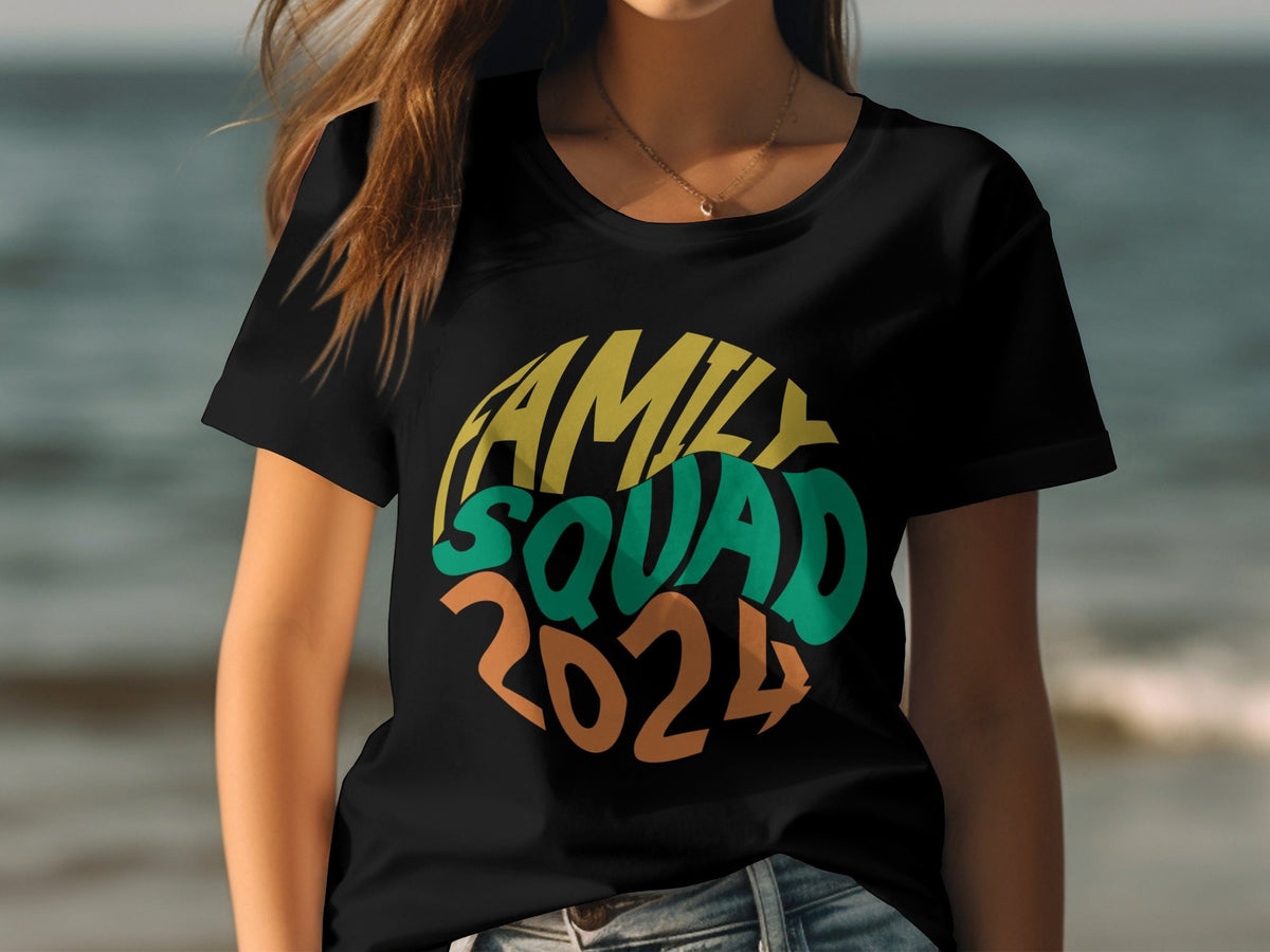 Family Squad 2024 Womens Ladyfit Cruise TShirt Perfect Matching Cruise Holiday Outfit Fun Family Vacation Tee Graphic Tee – Easygoing Wear · High-Quality Print